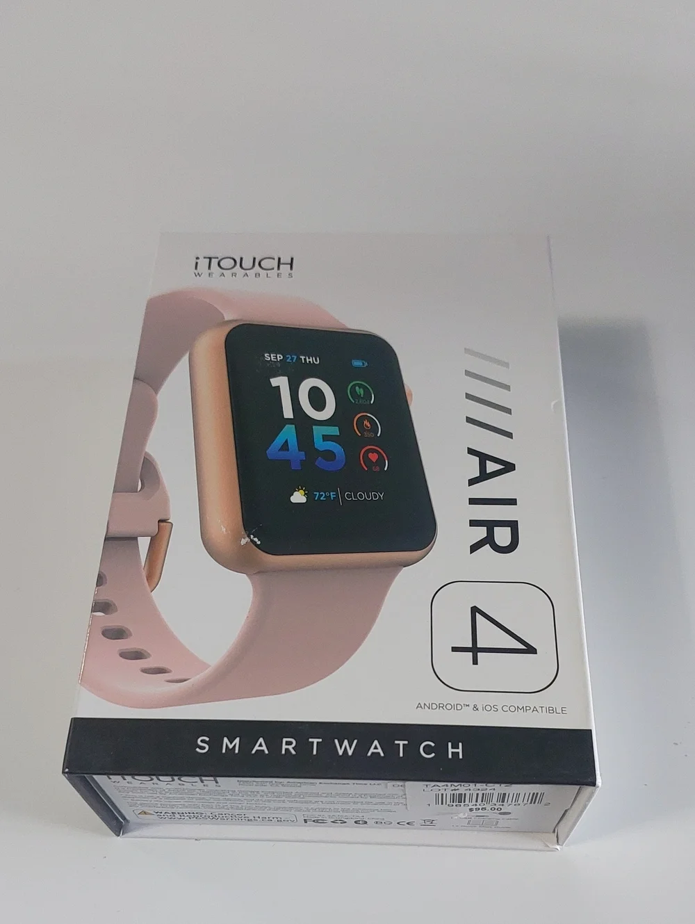 Air 4 Smartwatch - Pink